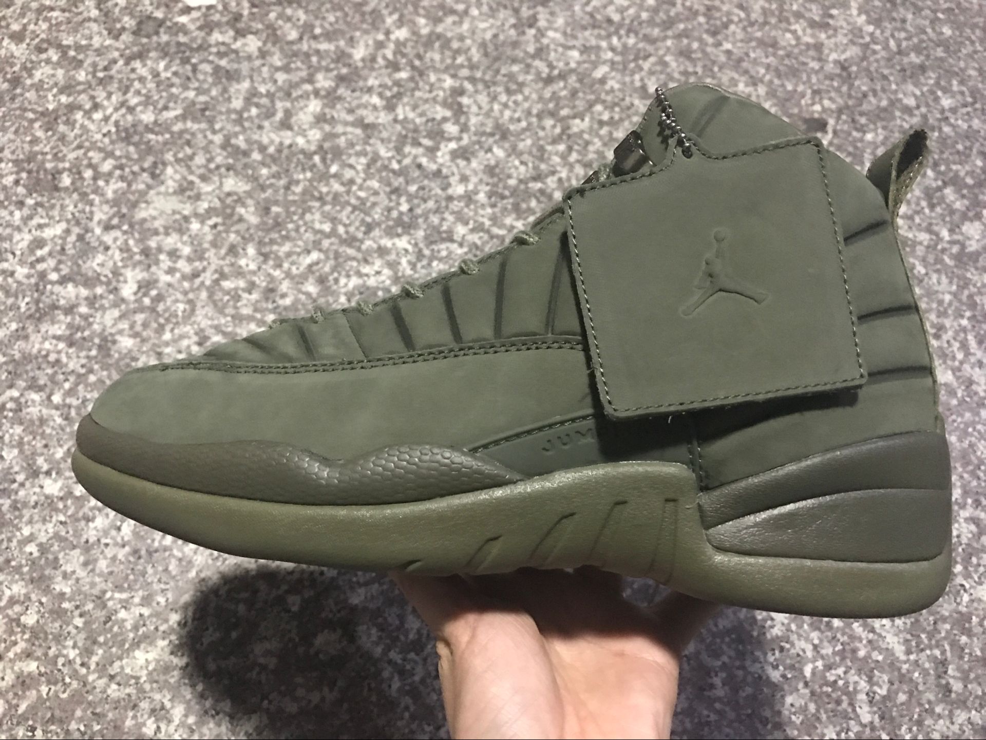 New Air Jordan 12 Retro Olive Green